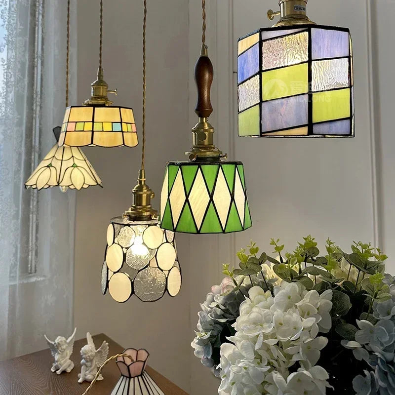 Unieke heldere glazen lamp