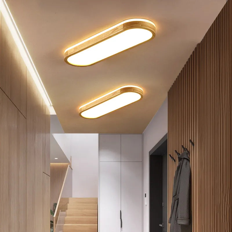 Minimalistische strakke Scandinavische LED-kroonluchter