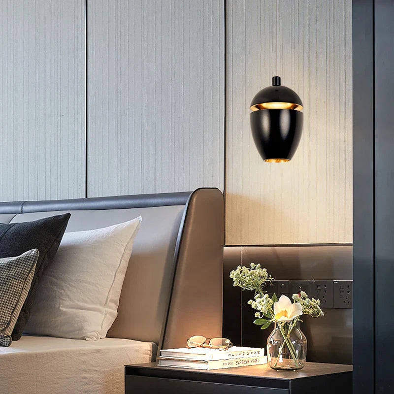 minimalistische noordelijke led-kroonluchter voor bar en restaurant