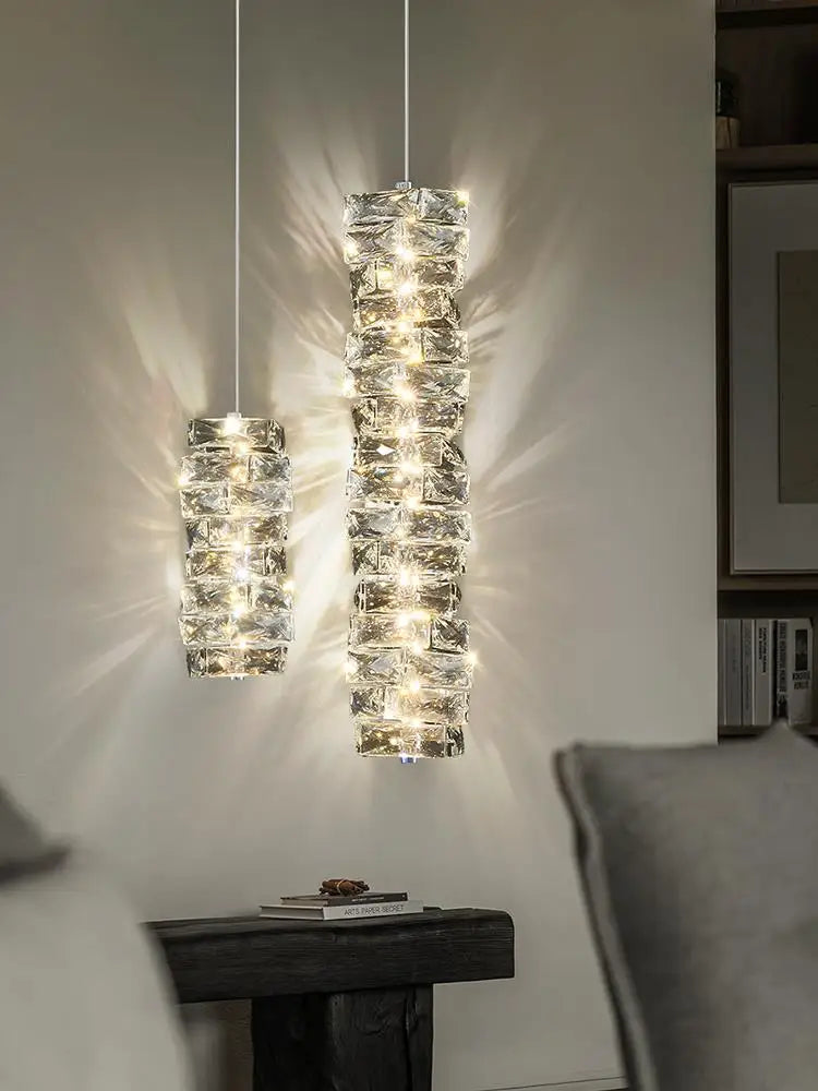 lichte moderne kristallen kroonluchter voor elegante en eigentijdse interieurs