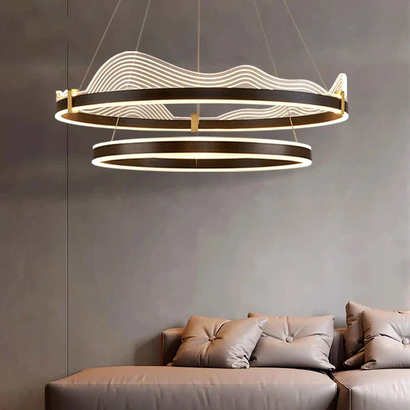 Moderne sfeervolle LED hanglamp voor binnenverlichting