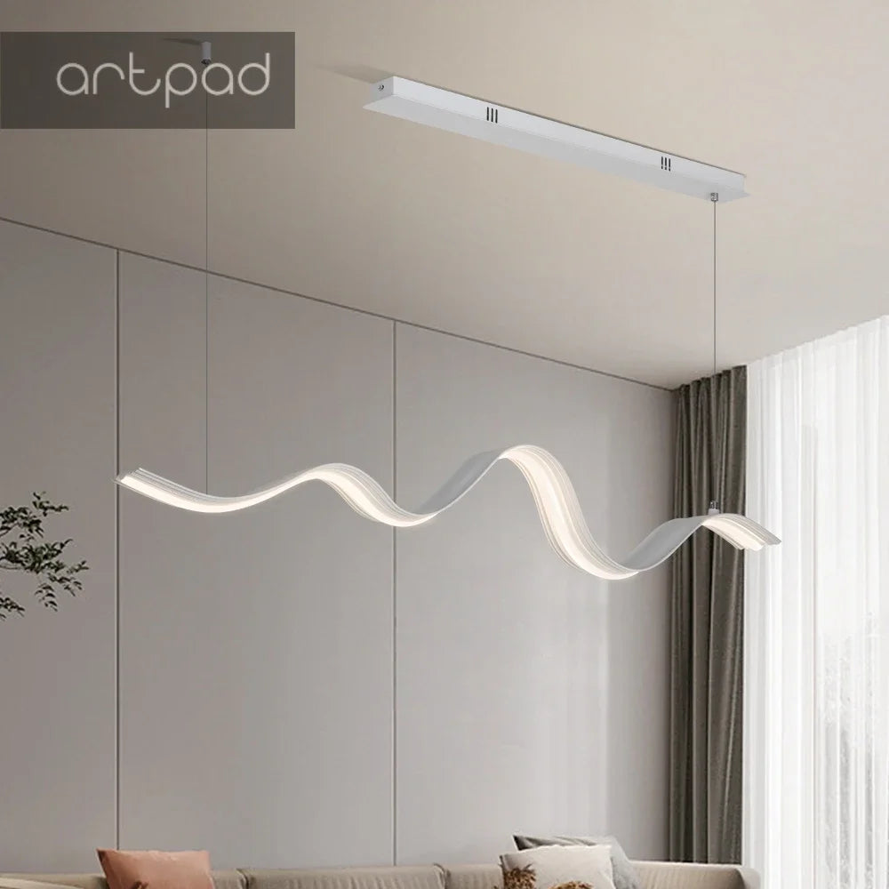 Dimbare creatieve kroonluchter met afstandsbediening voor modern licht
