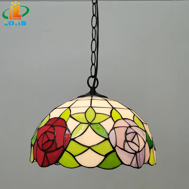 Elegant eigentijds pastorale Tiffany lamp