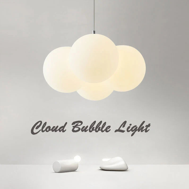 Noordse led wolk hanglamp 4/8 koppen bubbelverlichting