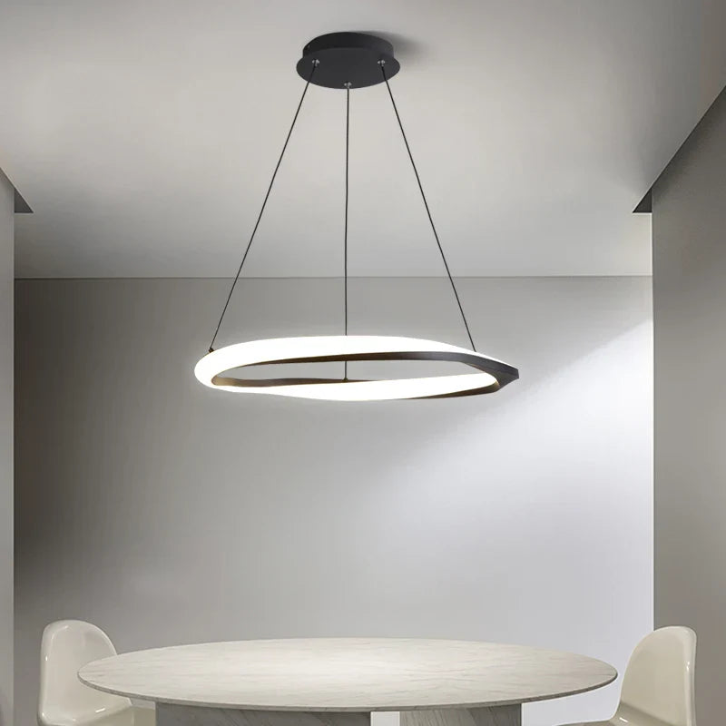 creatieve minimalistische moderne noordse stijl kroonluchter boetiek