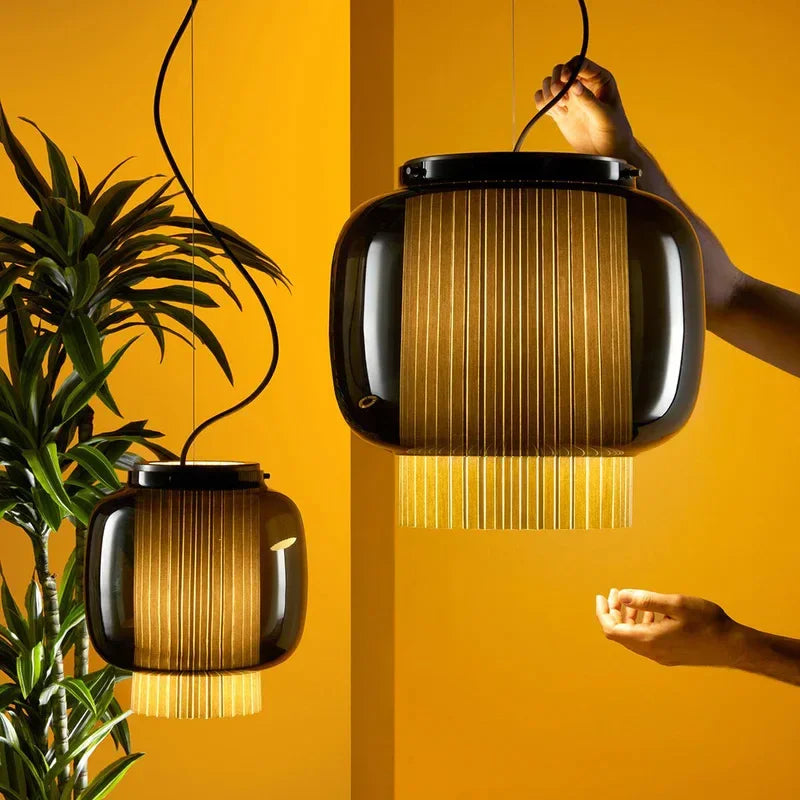 Chique noordse LED-kroonluchter voor binnen