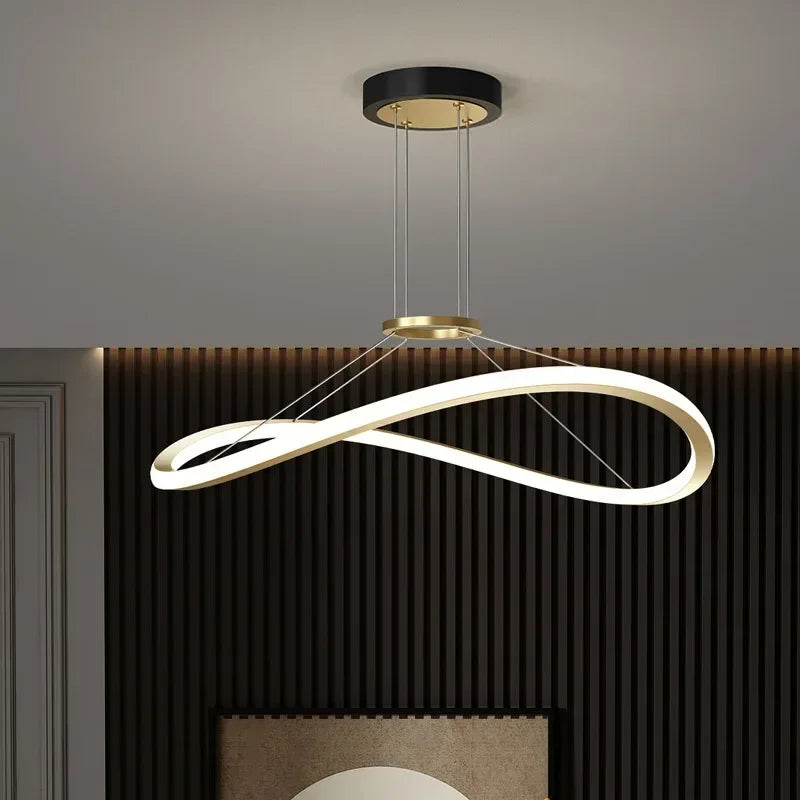 moderne LED kroonluchter met verstelbare interieurdecoratie