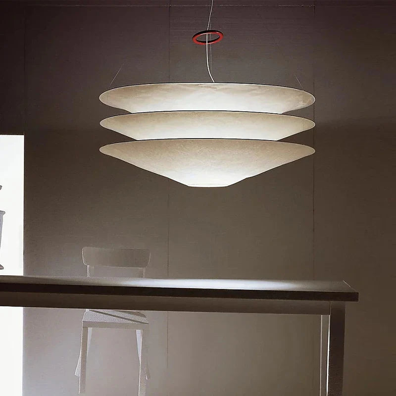 Nordische wabi sabi LED-kroonluchter hanglamp loft verlichting