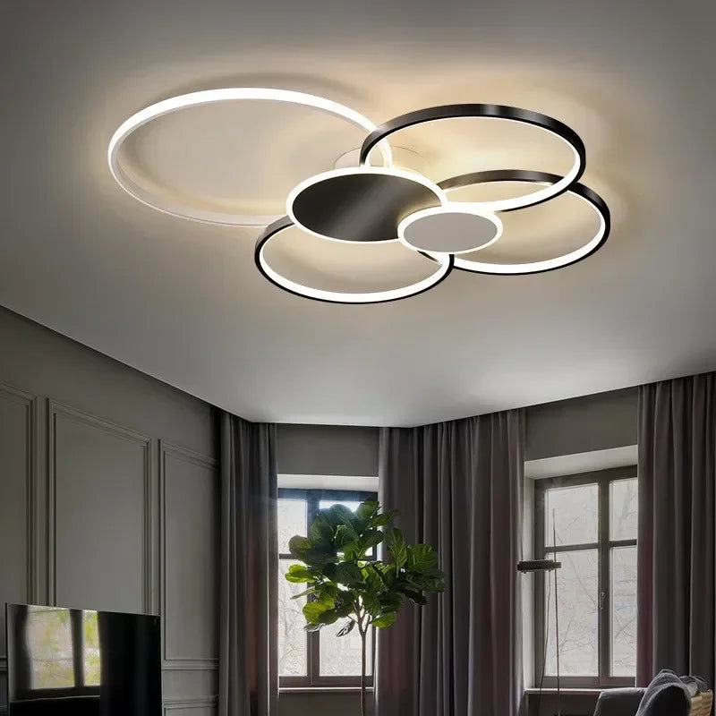 Hedendaagse verlichte kristallen kroonluchter