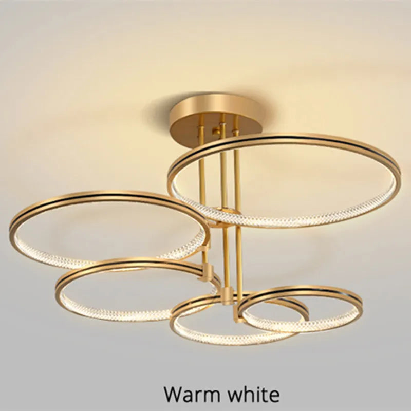 moderne dimbare kroonluchter voor elegante binnenverlichting