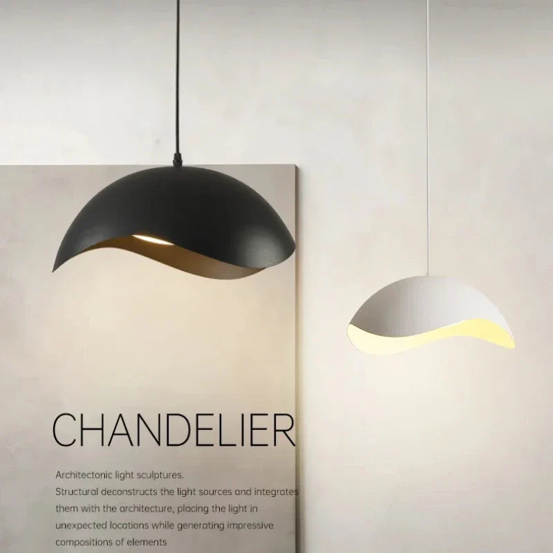 Strakke moderne hangende Scandinavische kroonluchter