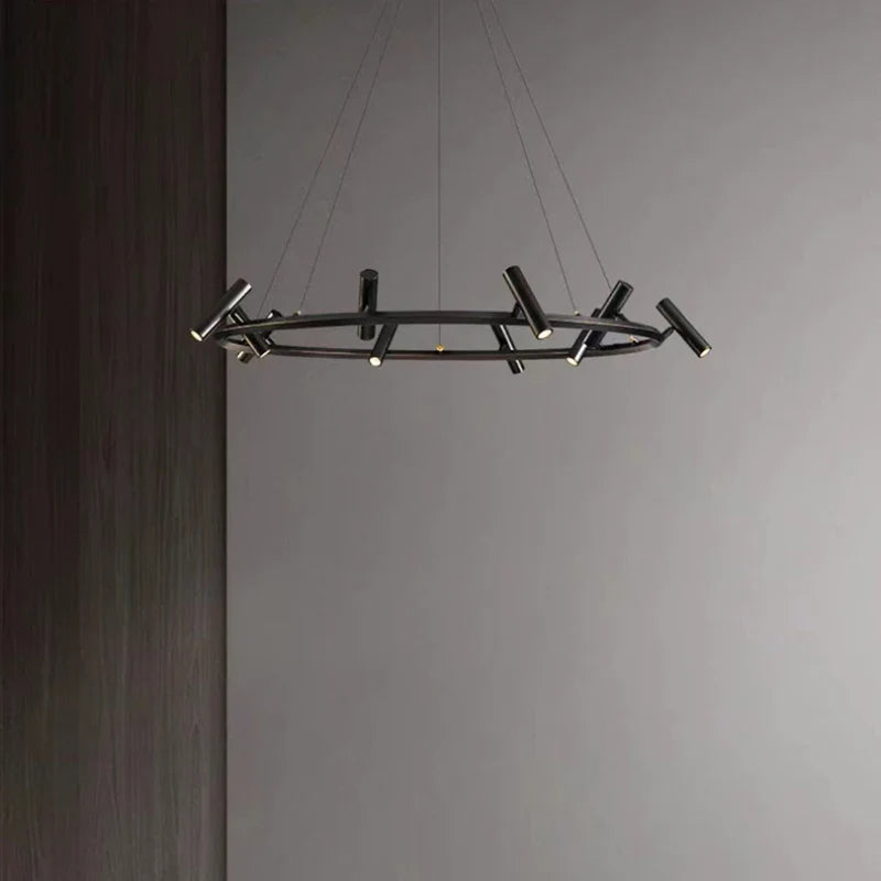 Draaibare eigentijdse elegante LED-kroonluchter