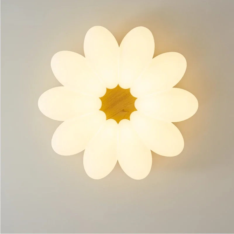 Creatieve verlichting die een gezellige ruimte verlicht