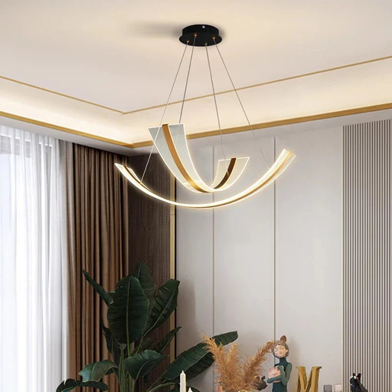 moderne decoratieve led-kroonluchter voor binnenverlichting