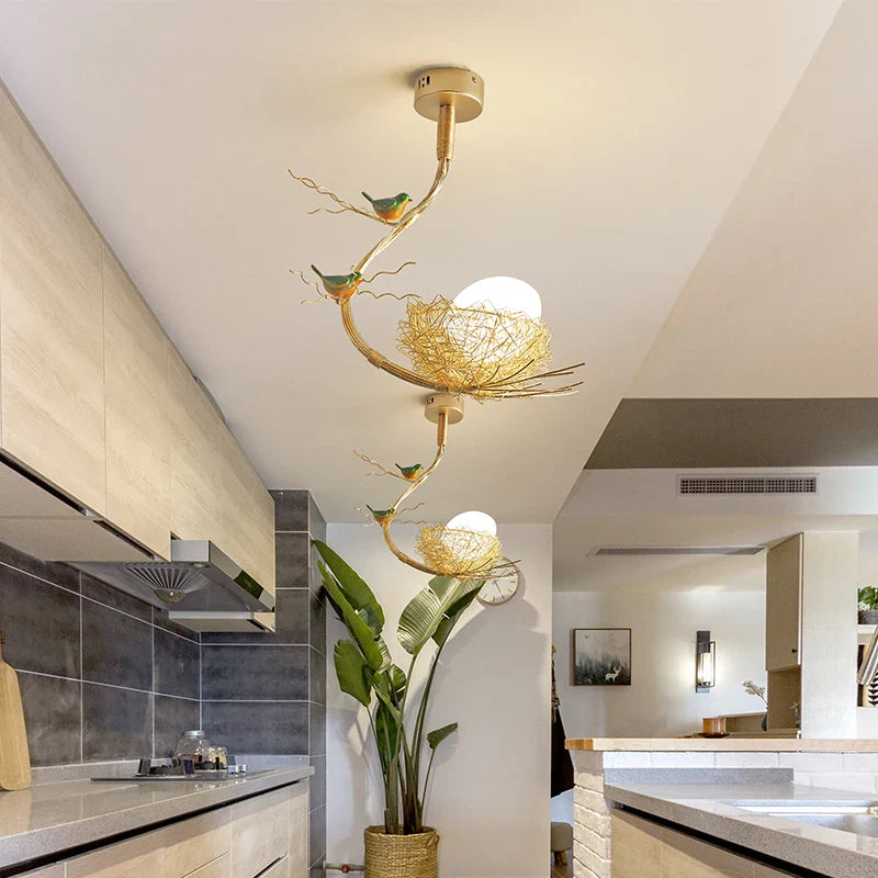 Strakke design LED-kroonluchter om op te hangen