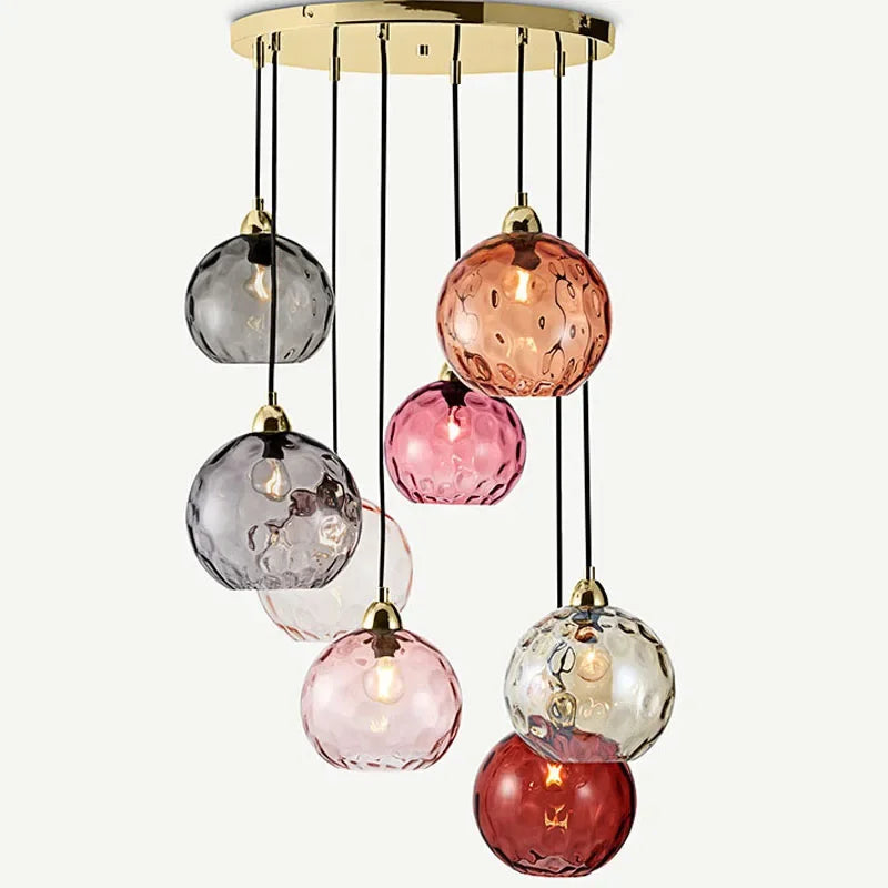 Scandinavische Kristallen Bol Kroonluchter Design