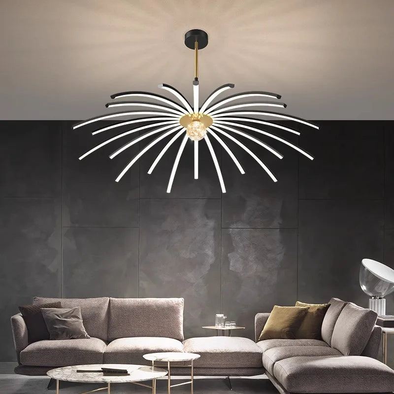 noordelijke huisdecoratie eetkamer hanglamp verlichting binnen plafondlamp hanglamp kroonluchter lampen voor woonkamer