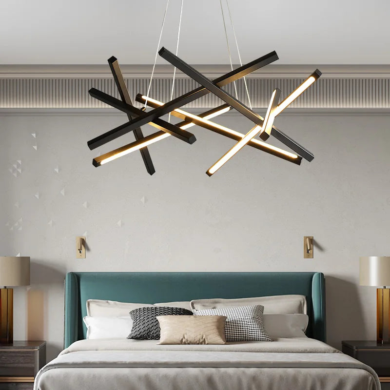 minimalistische designlamp met geometrisch creatief en luxueus licht
