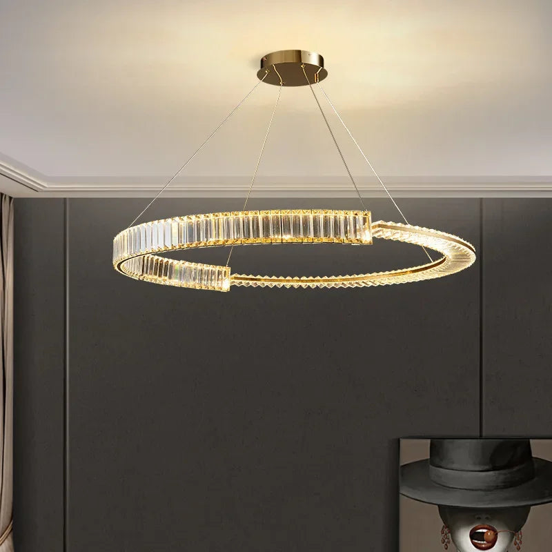 moderne kroonluchter van K9 kristal voor elegante binnenhuisdecoratie