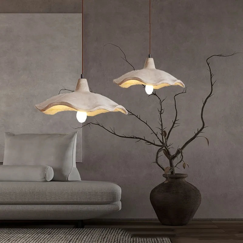wabi-sabi cement kroonluchter voor binnen- en buitendecoratie