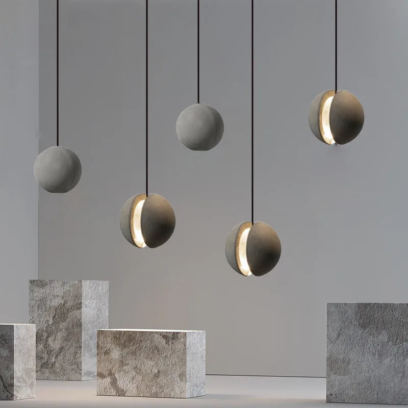 Moderne elegante noordse maanlamp