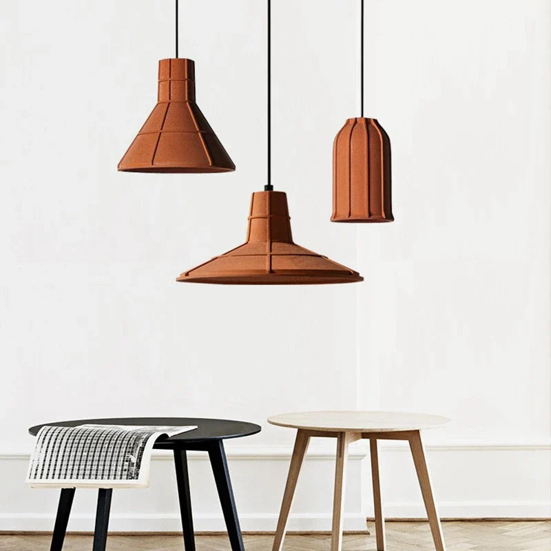 retro loft hanglamp industriële betonnen kroonluchter voor bar en huis
