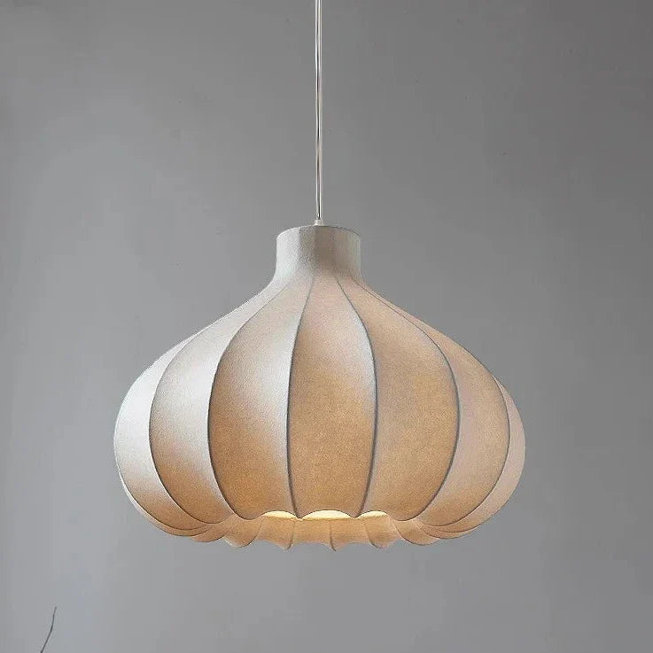 minimalistische nordische wabi sabi led kroonluchter van zijde