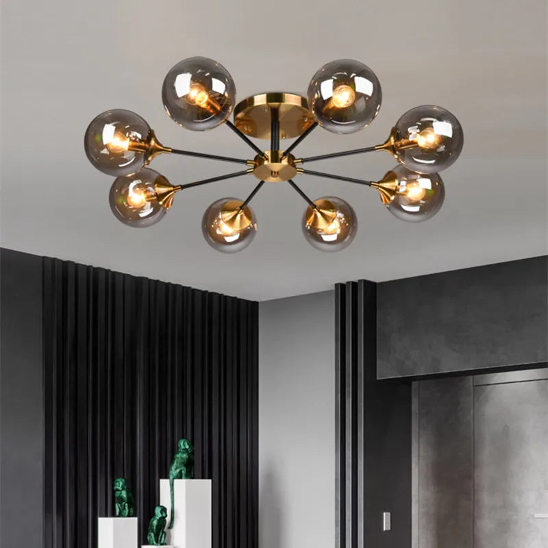 Moderne design LED bol kroonluchter