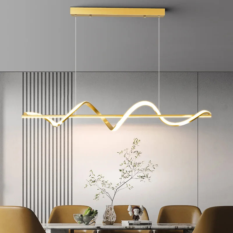 Elegant LED plafond designlamp