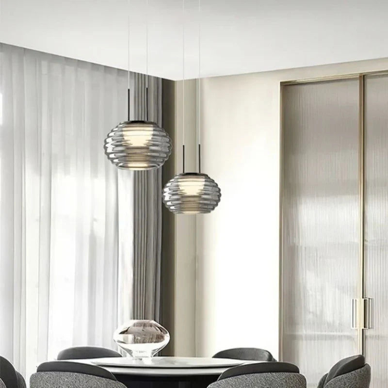 moderne minimalistische led-kroonluchter geschikt voor winkels en cafés