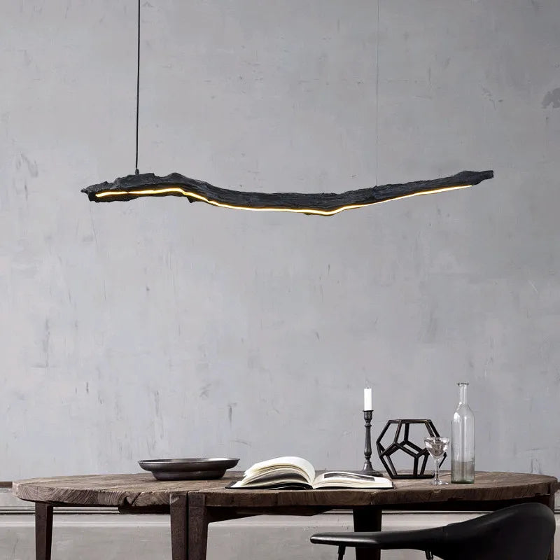 nordische wabi-sabi led-lamp voor restaurant en café