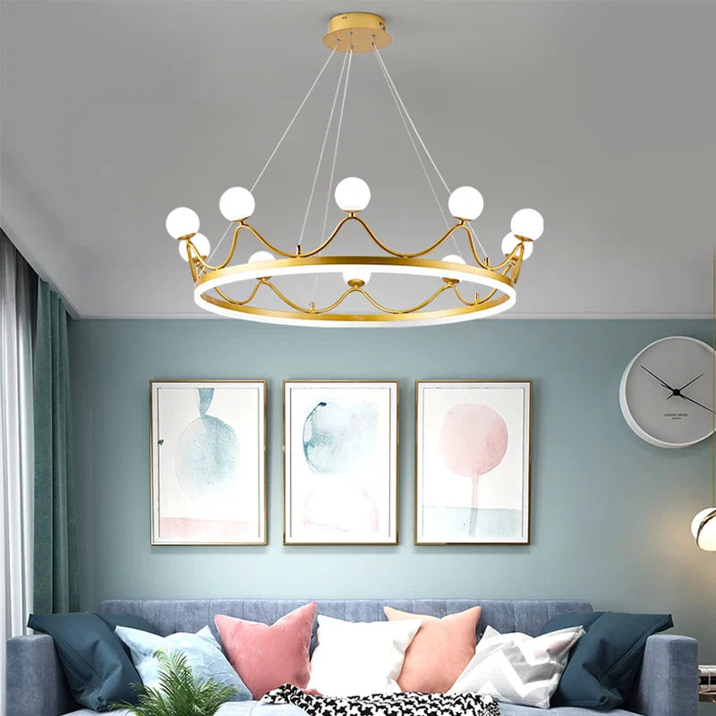 led kroonluchter kroon moderne decoratieve hanglamp