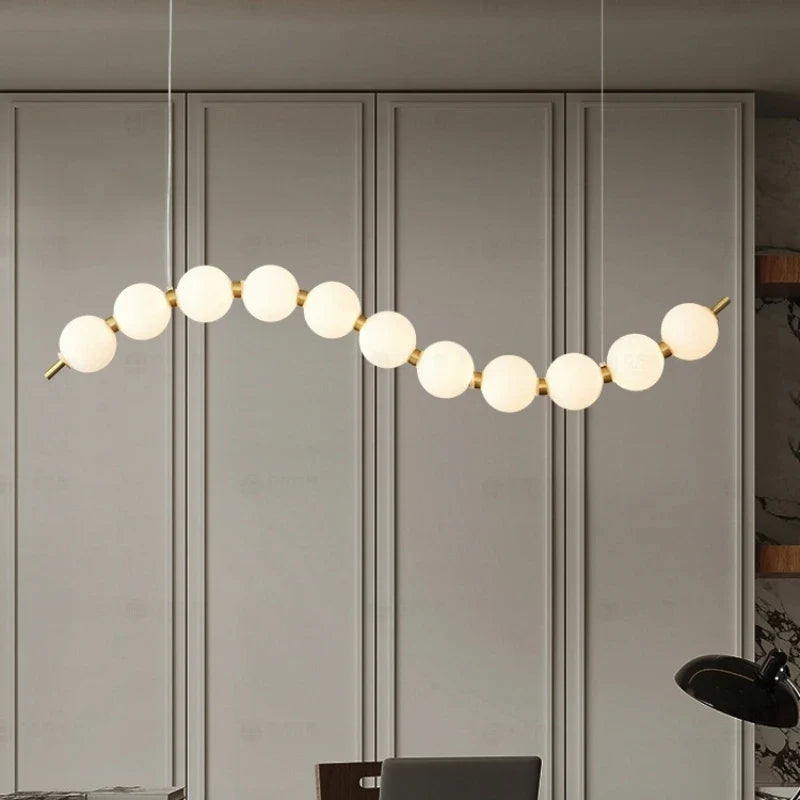 Elegante design LED bol hanglamp