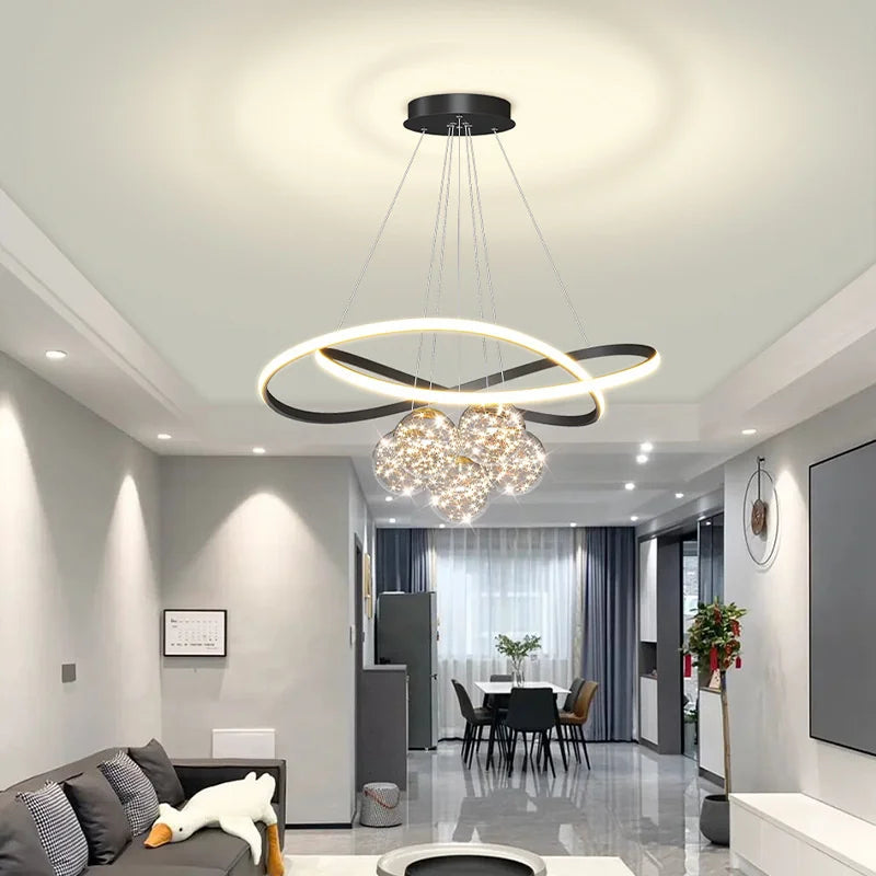 Strakke moderne decoratieve hanglamp