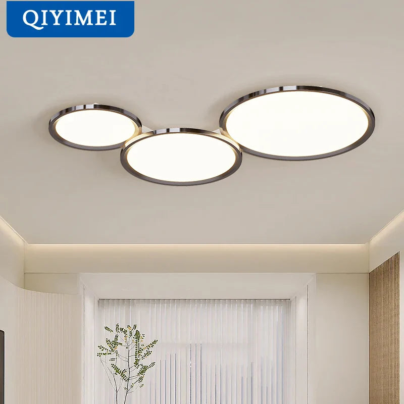 ultradunne led-kroonluchter voor een modern en elegant interieur