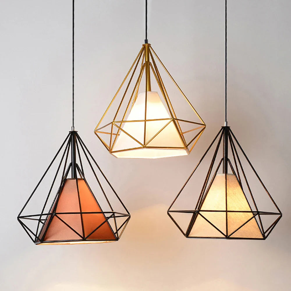 Elegante industriële stijl metalen kroonluchter