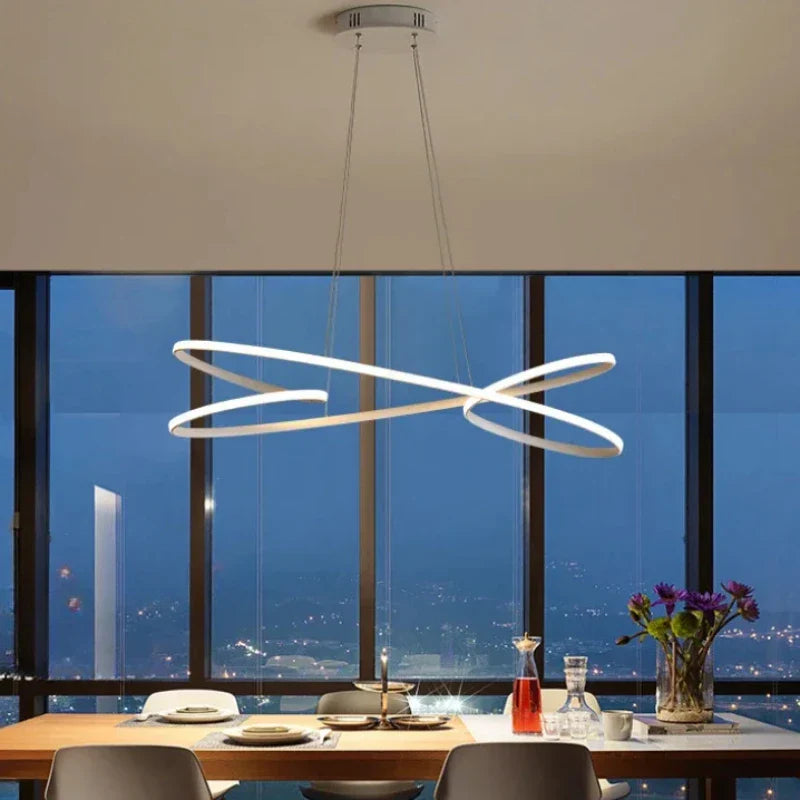 Moderne design kroonluchter van metaal, hangend
