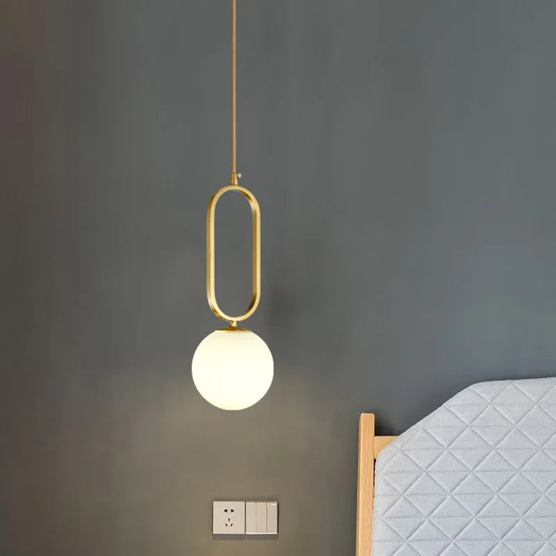 Scandinavische design glazen hanglampen