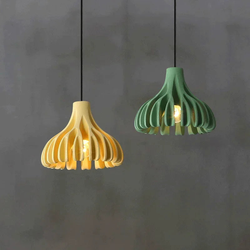 moderne design kroonluchter van hars voor commerciële decoratie