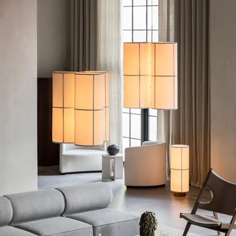 Handgemaakte Japanse LED-hanglamp