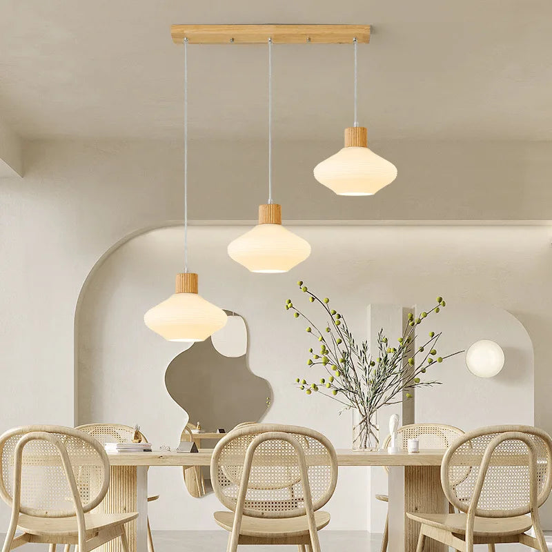 Elegante noordelijke houten design kroonluchter