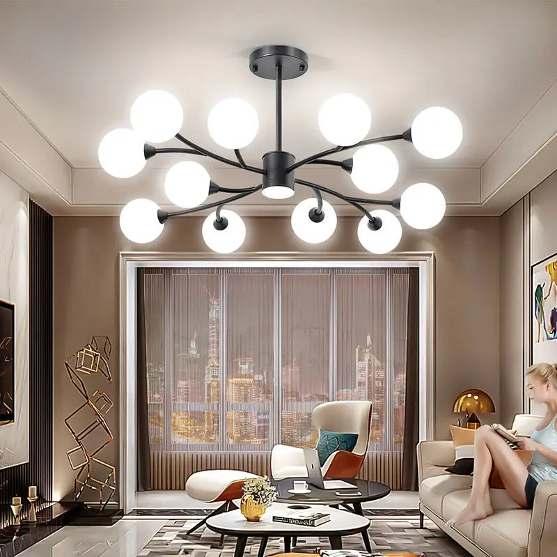 Moderne noordse hanglamp elegant