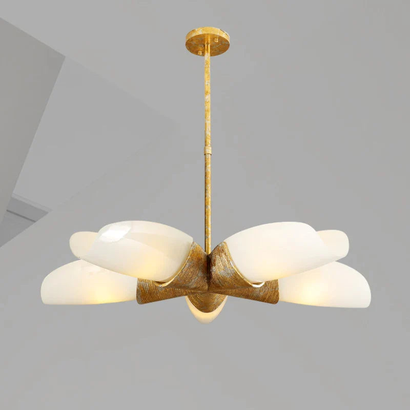 moderne minimalistische glazen designlamp voor elegant interieur