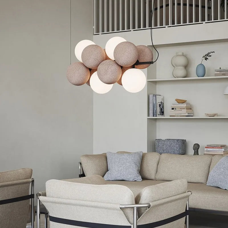 creatieve fluwelen designlamp voor hoogwaardige verlichting