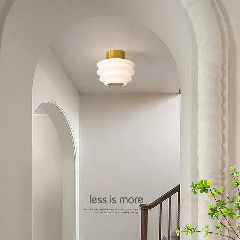 Elegante minimalistische moderne noordse kroonluchter