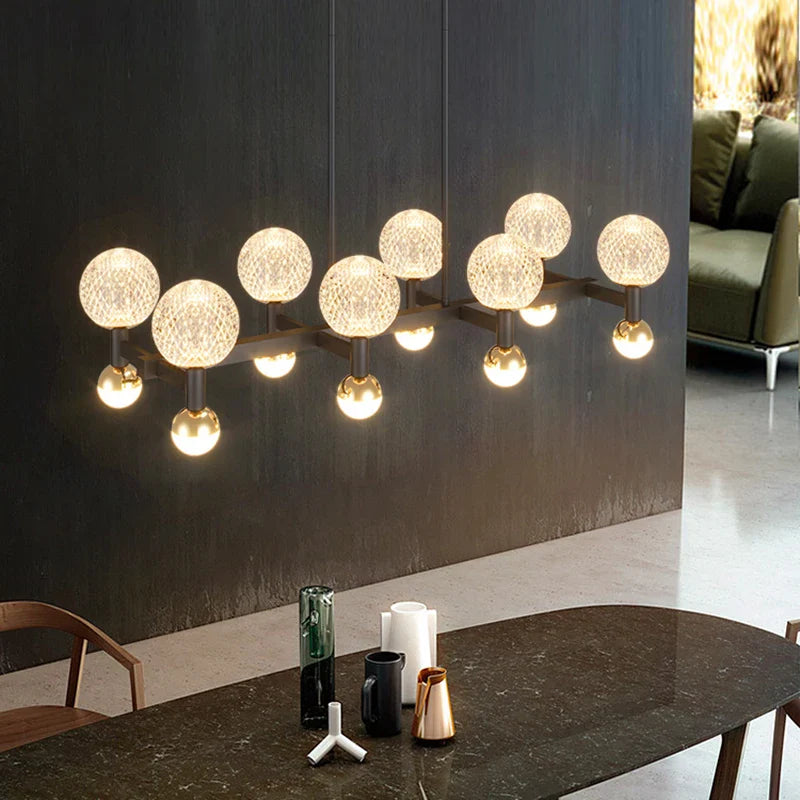 led hanglamp voor binnen met plafondverlichting