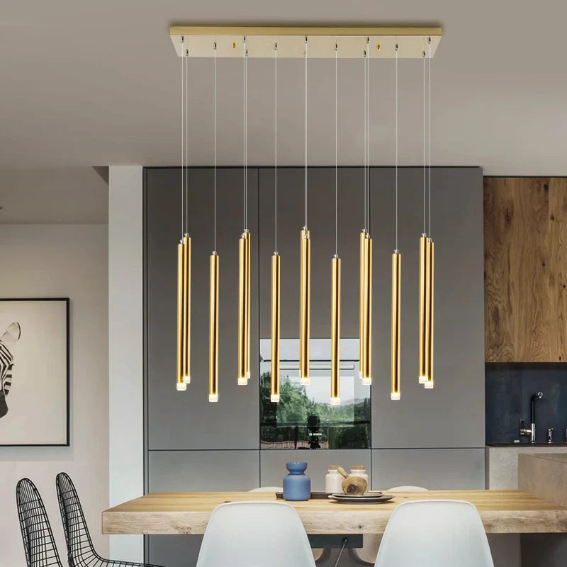 Chique minimalistische eigentijdse LED kroonluchter