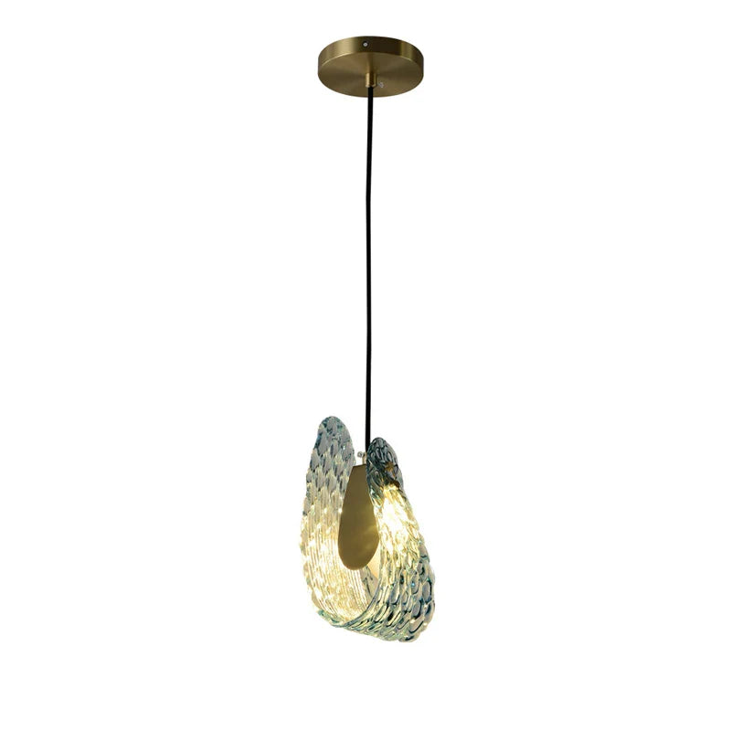 art deco koperen kroonluchter voor elegante verlichting