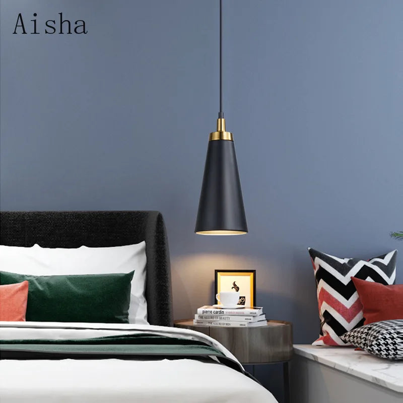 minimalistische eenlichts kroonluchter voor moderne decoratie
