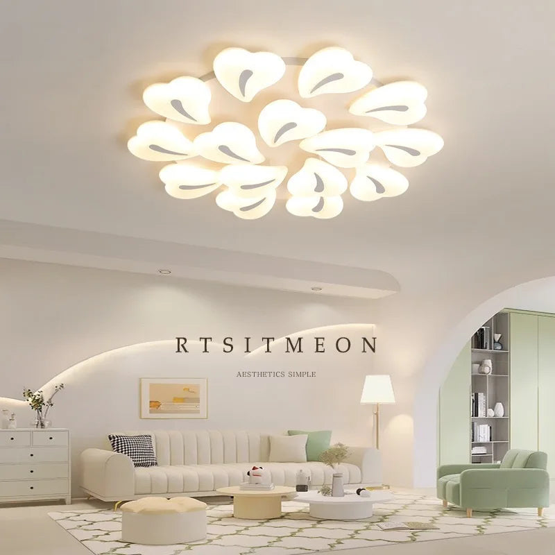 Moderne strakke LED kristallen kroonluchter